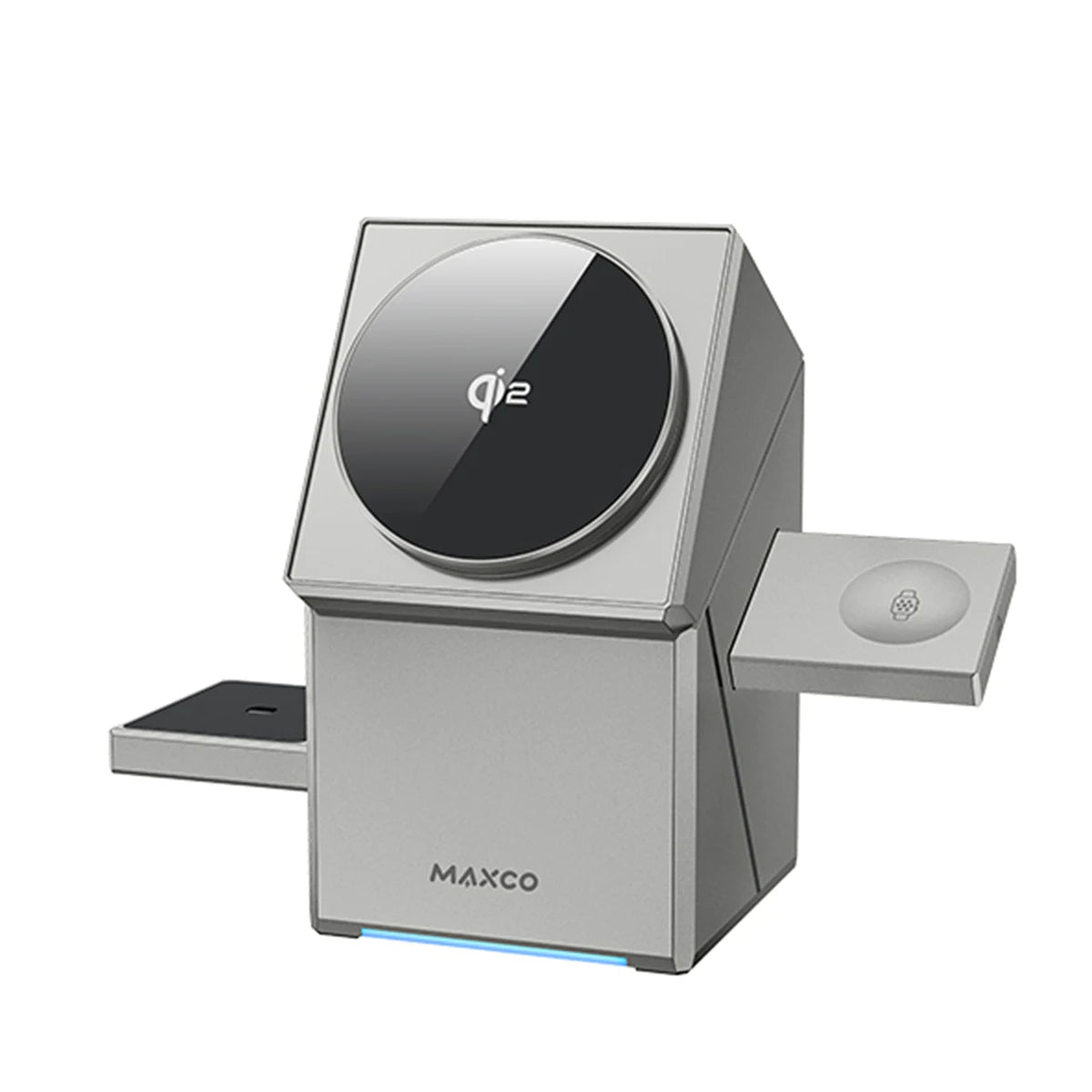 Premium Auto Rotating Phone dock - 3 in 1 wireless charger